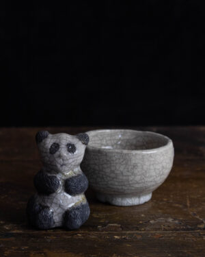Panda och teskål